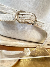 Load image into Gallery viewer, Chanel Beige Summer Camellia Thong Sandals EU 38C US 7.5