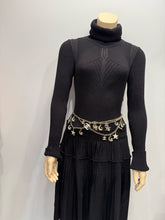 Load image into Gallery viewer, Rare Chanel 08P 2008 Spring Runway Stars Moon Gold Crystals Belt/Necklace