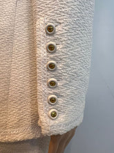 Load image into Gallery viewer, Vintage Chanel 95P Barbie Runway Ivory Patent Trim Skirt Suit FR 42 US 4/6