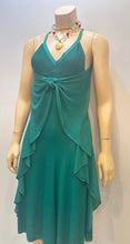 Load image into Gallery viewer, Chanel 09P Emerald Green Knit Draped Dress FR 36 US 4