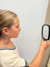 Load image into Gallery viewer, Chanel 17C Multicolor Pearl Drop Dangle CC Earrings