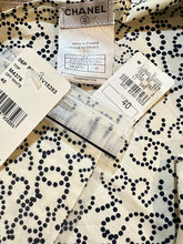 Load image into Gallery viewer, NWT Chanel 06P CC Logos Blouse FR 40 US 4/6