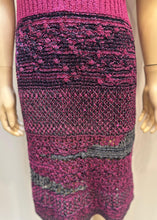 Load image into Gallery viewer, Chanel Raspberry Knit Dress FR 42 US 6/8