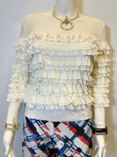 Load image into Gallery viewer, Rare Chanel 16A Paris in Rome Gold Pearl Runway Collar Statement Necklace