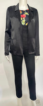 Load image into Gallery viewer, Versatile Casual Chanel 02P Black Satin Jacket FR 38