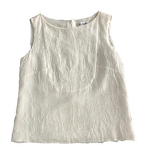Load image into Gallery viewer, Chanel Silk Crinkled Crepe Light Beige Blouse Top FR 42 US 6/8