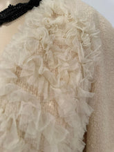 Load image into Gallery viewer, Very Rare Chanel 02C 2002 Cruise Resort Rows of Voile Ruffle Jacket Blazer FR 38 US 4/6