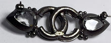 Load image into Gallery viewer, Chanel 15K 2015 Oblong Crystal CC Pin Brooch