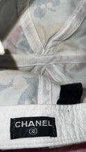 Load image into Gallery viewer, Chanel White Multicolor Clover CC Baseball Cap Hat