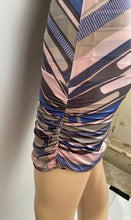 Load image into Gallery viewer, Chanel 09C 2009 Cruise Multicolor Stretchy mini Dress FR 38