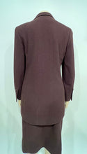 Load image into Gallery viewer, Classic Chanel Vintage 98A 1998 Fall Brown Skirt Suit FR 36 US 4