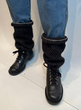 Load image into Gallery viewer, Chanel 11A, 2011 Fall Runway Black Leather Boots EU 39 US 8.5/9