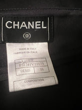 Load image into Gallery viewer, Chanel 07P 2007 Spring Black Silk Satin Pants FR 38 US 4/6