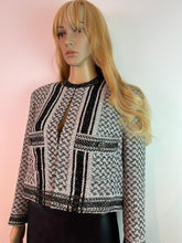 Load image into Gallery viewer, Very Rare Chanel 15C 2015 Cruise Paris-Dubai Tweed Glitter Jacket FR 46 US 4-14