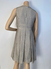 Load image into Gallery viewer, Chanel 10P, 2010 Spring Ecru/Black Tweed Jacket matching Dress 2 Piece Set FR 42 US 6
