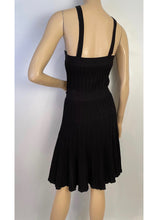 Load image into Gallery viewer, NWT Chanel 09P 2009 Spring Black Pleated Dress FR 40 US 4/6