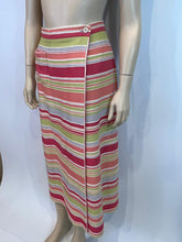Load image into Gallery viewer, Chanel 00C 2000 Cruise Multicolor Stripe Maxi Long Skirt FR 34 US 4