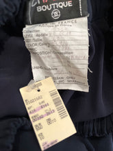 Load image into Gallery viewer, NWT Vintage Chanel 94C 1994 Cruise Dark Navy Blue Skirt FR 40 US 10/12/14