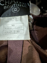 Load image into Gallery viewer, Chanel Vintage 96A 1996 Fall Brown Skirt Suit FR 40 US 6