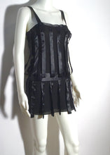 Load image into Gallery viewer, Vintage Chanel 03A, 2003 Fall Snap Collection Black Mini Dress Top Tunic FR 38 US 2/4