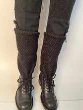 Load image into Gallery viewer, Chanel 11A, 2011 Fall Runway Black Leather Boots EU 39 US 8.5/9