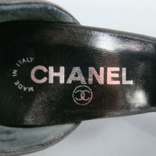 Load image into Gallery viewer, Chanel 2003 Fall 03A snap collection Hook Snaps Black Ankle Strap Pumps EU 40.5 US 9.5/10