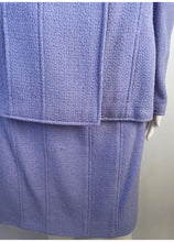 Load image into Gallery viewer, Rare Chanel 98P 1998 Spring Vintage Lilac Double Breasted Jacket Skirt Suit FR 44 US 10