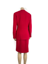 Load image into Gallery viewer, 93P 1993 Spring Rare Vintage Chanel Rose Skirt Suit Set FR 40 US 4