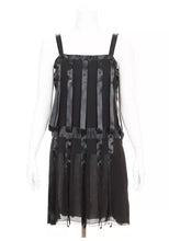 Load image into Gallery viewer, Vintage Chanel 03A, 2003 Fall Snap Collection Black Mini Dress Top Tunic FR 38 US 2/4