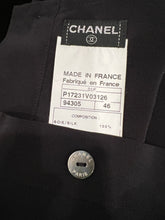 Load image into Gallery viewer, Chanel 01P 2001 Spring Black Silk Blouse FR 46 US 12