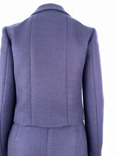 Load image into Gallery viewer, Chanel 01P 2001 Spring Navy Blue Skirt Suit with Jacket FR 38/40
