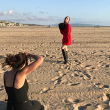 Load image into Gallery viewer, Rare Collectors Chanel Vintage 95A 1995 Fall Red Long Jacket US 6