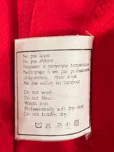 Load image into Gallery viewer, Rare Collectors Chanel Vintage 95A 1995 Fall Red Long Jacket US 6