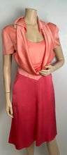 Load image into Gallery viewer, Chanel Vintage 01A 2001 Fall Peach/Pink Silk Dress FR 40 US 6/8