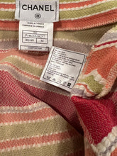 Load image into Gallery viewer, Chanel 00C 2000 Cruise Multicolor Stripe Maxi Long Skirt FR 34 US 4