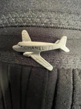 Load image into Gallery viewer, Chanel 08C 2008 Cruise Black Pleated Skirt Set Dress FR 36 US 4