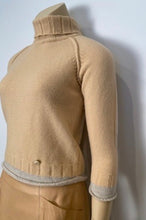 Load image into Gallery viewer, NWT Chanel 12A 2012 Fall ecru pullover turtleneck sweater FR 38