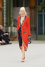 Load image into Gallery viewer, Chanel 2008 Cruise 08C Coco Line Long Cashmere Cardigan cardicoat duster FR 40