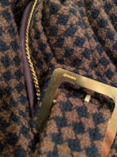 Load image into Gallery viewer, Chanel 96A 1996 Fall Chanel Vintage Brown Belted Skirt Suit Set FR 42