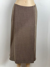 Load image into Gallery viewer, Chanel Vintage 99P 1999 Spring brown skirt and matching top US 4/6