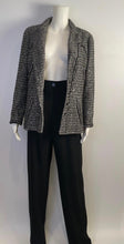 Load image into Gallery viewer, Chanel 99C 1999 Cruise Vintage Black Wool Trousers Slacks Pants FR 44 US 10
