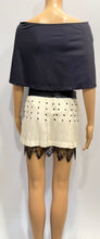 Load image into Gallery viewer, Chanel 03C Black White Skirt or Cape Blouse FR 40