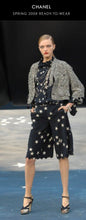 Load image into Gallery viewer, Chanel 08P Stars Moon CC Logos Mini Tunic Dress FR 36