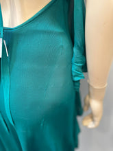 Load image into Gallery viewer, Chanel 09P Emerald Green Knit Draped Dress FR 36 US 4