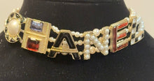 Load image into Gallery viewer, Exquisite New Unworn Chanel 19A 2019 Fall Paris-Egypt Métiers D’ Art Runway CHANEL Letters Pearl Necklace