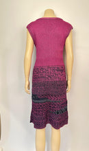 Load image into Gallery viewer, Chanel Raspberry Knit Dress FR 42 US 6/8
