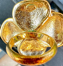 Load image into Gallery viewer, Chanel 08P 2008 Spring Pink Enamel Camellia Ring Size 6.5