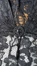 Load image into Gallery viewer, Chanel 14C Runway Black Lace Shorts &amp; Blouse Set FR 42 US 6/8