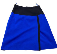 Load image into Gallery viewer, Chanel Vintage 1984 Fall Blue 3 Piece Set Skirt Suit Jacket Blouse FR 42