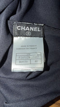 Load image into Gallery viewer, Chanel 03C Black White Skirt or Cape Blouse FR 40